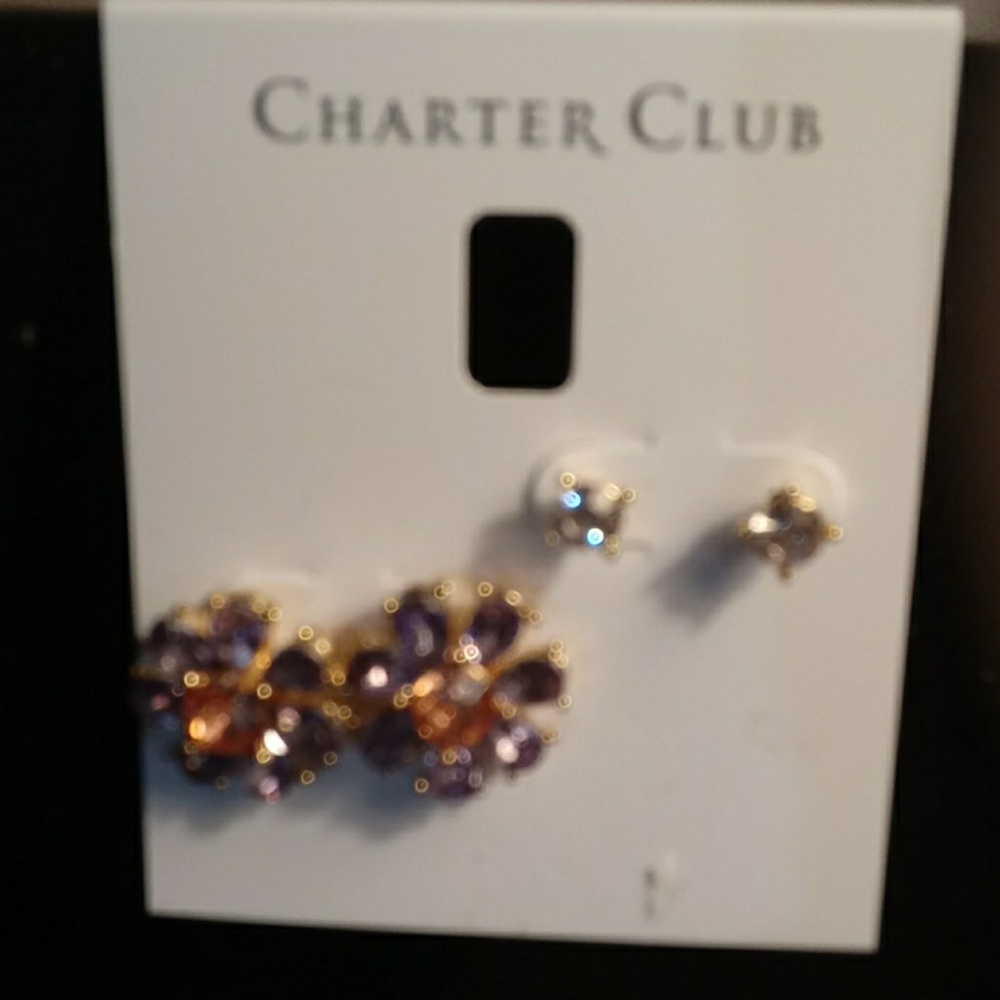 Charter club earring set - Picture 4 of 4
